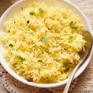 Saffron Plain Rice